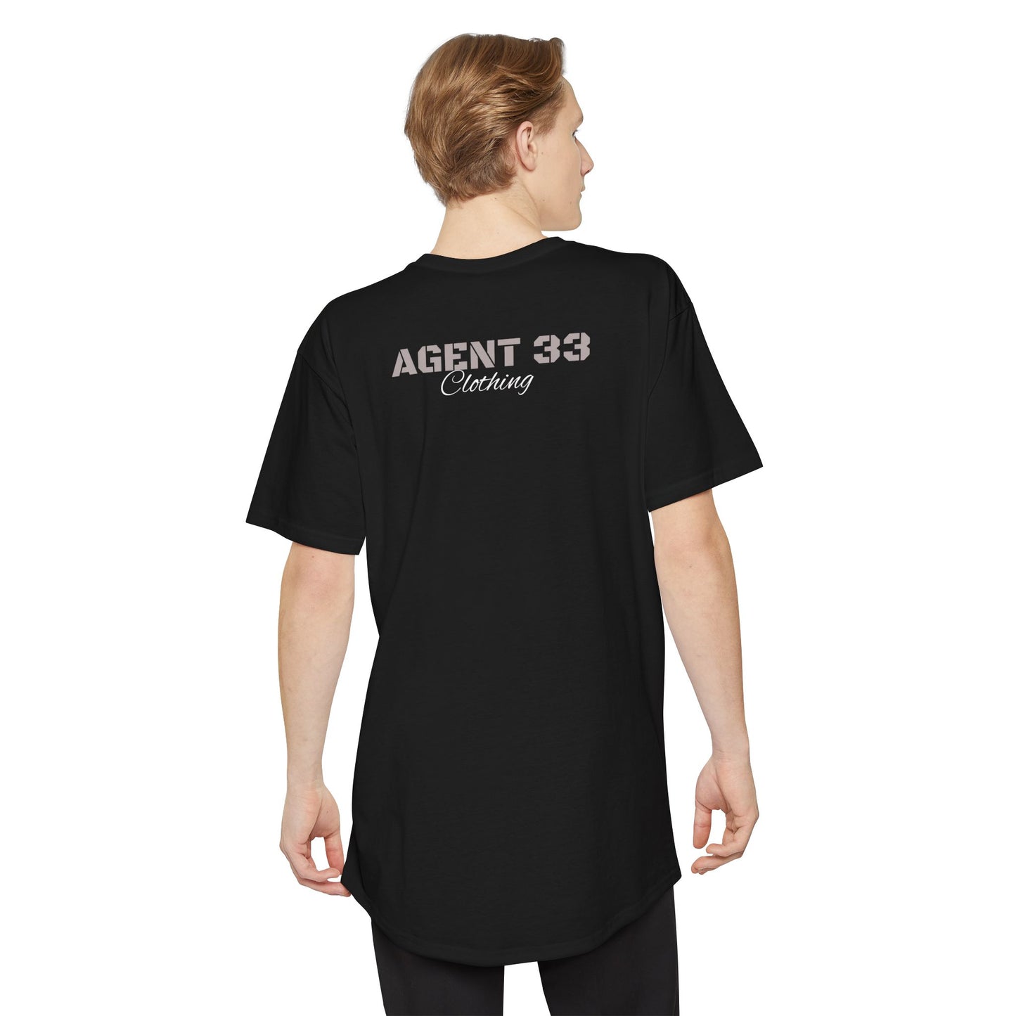 Agent33 DJ Unisex Long Body Urban Tee