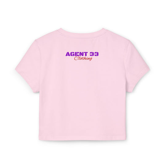 Agent33 Women's Graff-Style Baby Tee