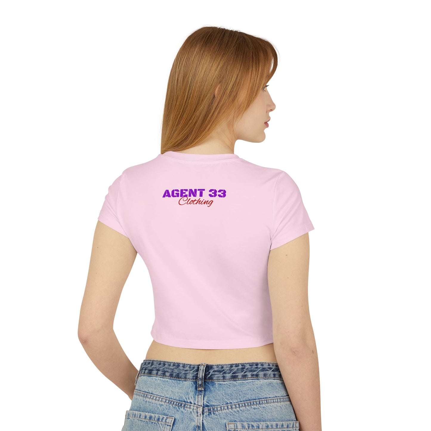Agent33 Women's Graff-Style Baby Tee