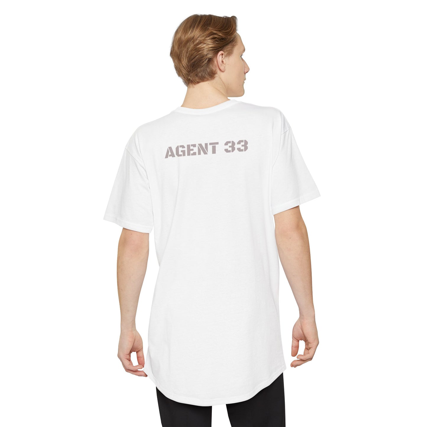 Agent33 DJ Unisex Long Body Urban Tee